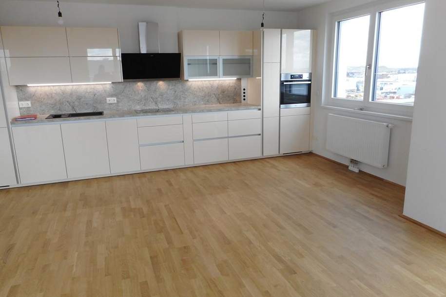 WOHNUNG IN TOPAUSSTATTUNG MIT BALKON UND GARAGE, Wohnung-miete, 1.350,00,€, 1220 Wien 22., Donaustadt