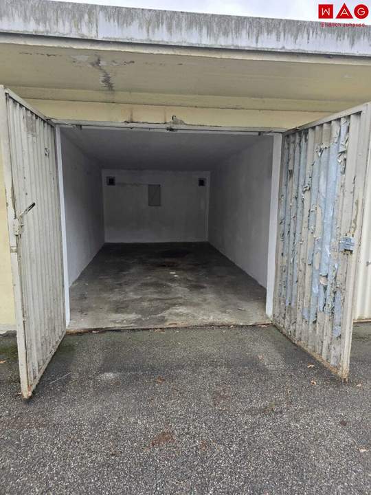 Einzelgarage mit 16 m² in (auch öffentlich) gut erreichbarer Linzer Zentralraumslage zu vermieten!