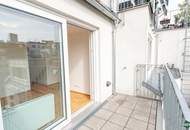 Helle 2-Zimmer-DG-Wohnung mit Terrasse unweit vom Hauptbahnhof