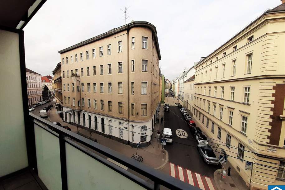 Nette 2 Zimmerwohnung mit Loggia Nähe Mariahilferstraße, Wohnung-miete, 1.030,00,€, 1060 Wien 6., Mariahilf