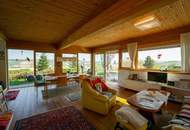 Nachhaltig wohnen mit Erdwärme – Architektenhaus in idyllischer Grünruhelage mit Weitblick