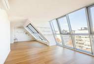 Sonniges Wohnjuwel im Dachgeschoß – Maisonette mit Terrassen nahe Kutschkermarkt