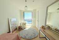 43. Etage Signature Skyline Supreme – Süd-Eckresidenz - 3 Zimmer, Freifläche und mit Panorama über Wien und Donau