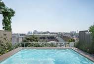 UP IN THE SKY: Unverbaubarer Weitblick - Penthouse auf drei Ebenen mit mit Dachterrasse