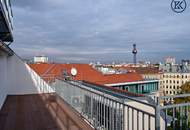 Wohnen über den Dächern Wiens - Exklusive Dachgeschosswohnung mit Galerie &amp; Terrassen