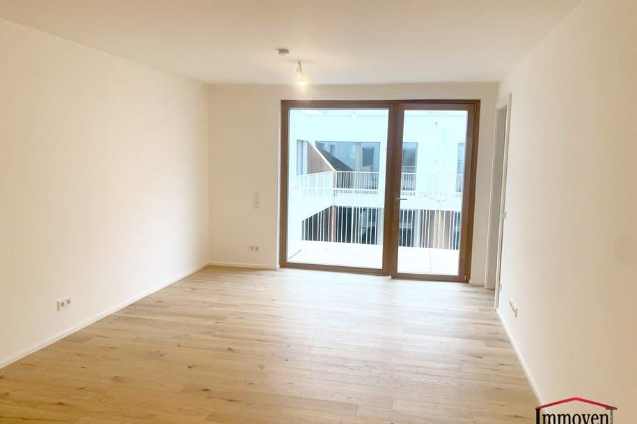 ERSTBEZUG: Hofseitige, moderne 2-Zimmerwohnung mit Balkon!, Wohnung-miete, 1.799,00,€, 1070 Wien 7., Neubau