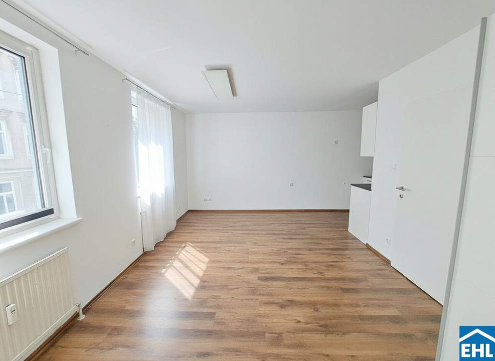 Zentral gelegenes 1-Zimmer-Apartment in ruhiger Seitengasse des 7. Bezirks