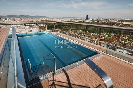 Modernes Apartment mit Weitblick und vielen Annehmlichkeiten (Concierge, Pool, Eventküchen usw.), Wohnung-kauf, 499.000,€, 1030 Wien 3., Landstraße