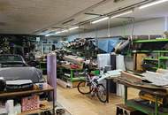 Großzügige Flächen eines Wirtschaftstrakts mit guter Verkehrsanbindung