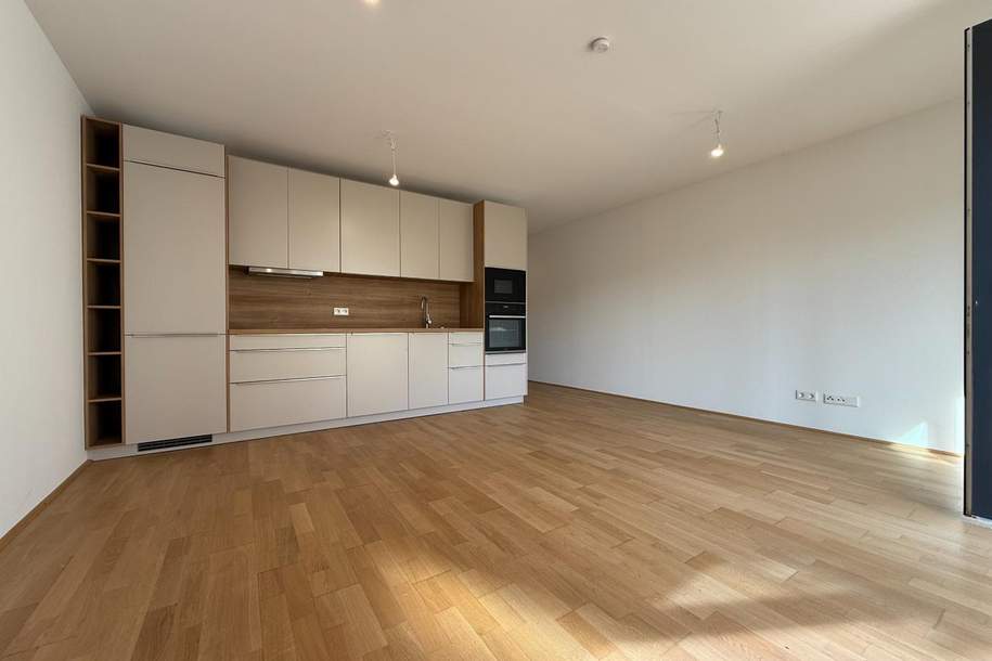 Erstbezug: Stilvolle 2-Zimmer-Gartenwohnung – Ihr Rückzugsort mit zwei Sonnengärten, Wohnung-miete, 849,00,€, 1210 Wien 21., Floridsdorf