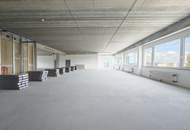 ERSTBEZUG - 854m² Büro / Labor mit 121m² Meeting- bzw. Veranstaltungsraum &amp; 131m² Terrassen mit Wienblick | Ausbau nach Mieterwunsch | Parkplätze direkt am Gelände