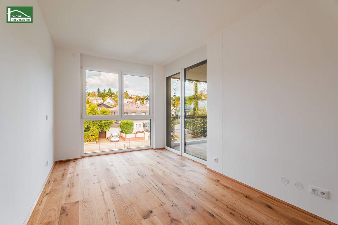 Erstbezugs-Vorsorgewohnung zum Anleger-Preis in Hofruhelage von Rodaun – Nachhaltig wohnen am grünen Stadtrand