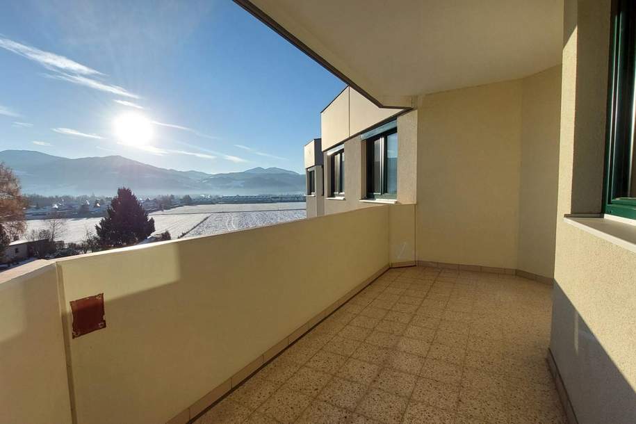 Helle 3-Zimmer-Wohnung mit zwei Loggien – Ost- und West-Ausrichtung, Wohnung-miete, 828,00,€, 8724 Murtal
