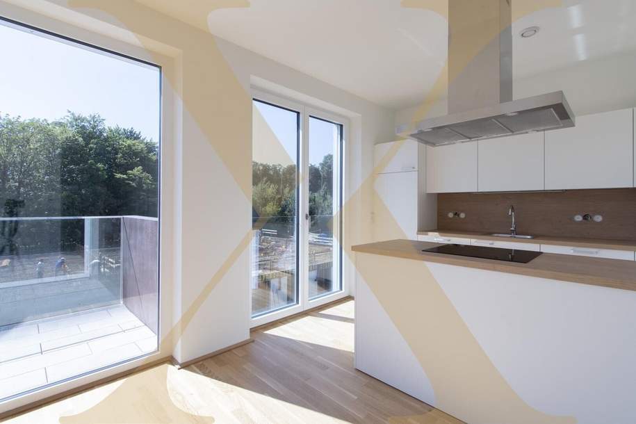 Wunderschöne 2-Zimmer-Wohnung mit Balkon in zentraler Lage in Linz nähe Hummelhofwald zu vermieten!, Wohnung-miete, 849,01,€, 4020 Linz(Stadt)