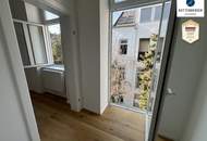 2 Zimmer-Altbau-Balkonwohnung mit Gartenblick!