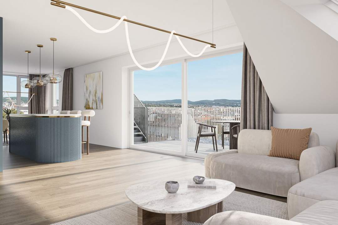 Hoch hinaus, hell hinein – 3 Zimmer voller Licht & Weite