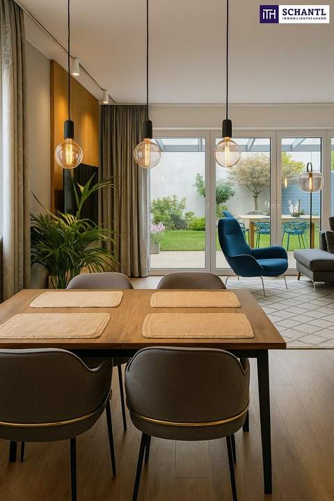 +OPEN HOUSE, SONNTAG, 23.11.2025 + Wo Sonne, Wasser und Raum sich treffen – Ihr neues Familienglück nahe oberem Mühlwasser + Klimaanlage + uneinsichtiger Garten + Stellplatz + Eigengrund