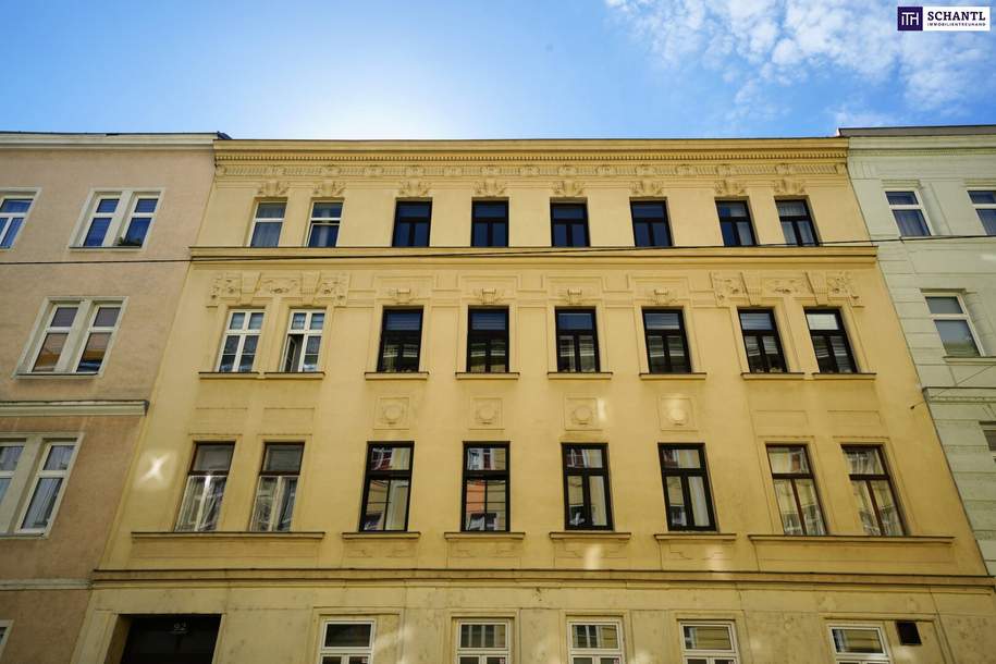 EXTRAKLASSE! TOP VERKEHRSANBINDUNG - SICHERE ANLAGE! Wiener Altbaujuwel für Anleger: Vermietet und renoviert!, Wohnung-kauf, 155.000,€, 1170 Wien 17., Hernals