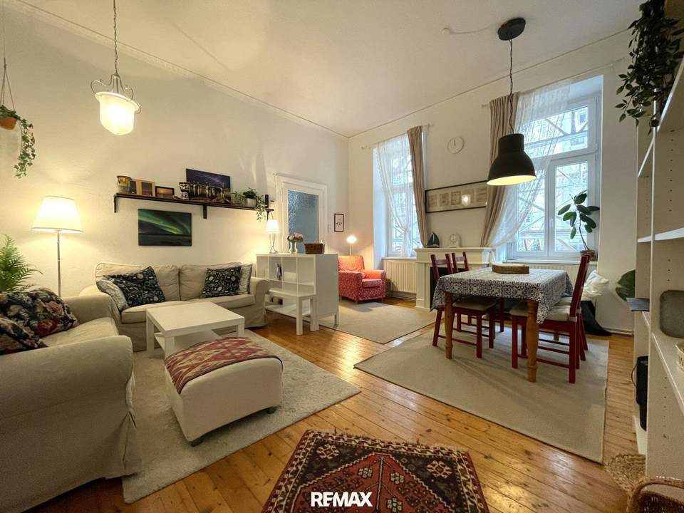 Gemütliche Altbau Eigentumswohnung nahe U3 Johnstraße – ruhig und renoviert