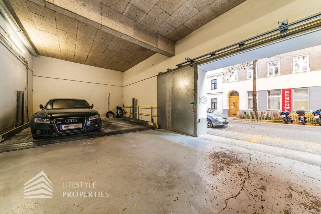 Garagenstellplatz in bester Lage des 7. Wiener Bezirks