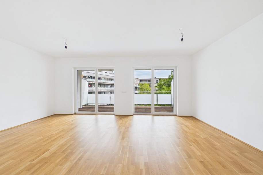 LINZ (FROSCHBERG): TOP-MIETWOHNUNG (3 Zimmer) ca. 77,07 m² WNFL. - XL Balkon/Loggia ca. 18,27m², Wohnung-miete, 1.190,00,€, 4020 Linz(Stadt)
