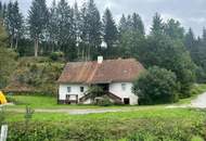 Uriges Bauernhaus in idyllischer Lage mit Wald und Wiesenflächen