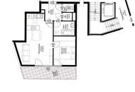 Schönes Wohnen in einer zwei Zimmer Wohnung mit ruhigem Balkon im Hof