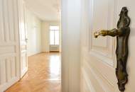 Nähe Stadtpark: Großzügige 137 m² Altbauwohnung mit kleinem Balkon