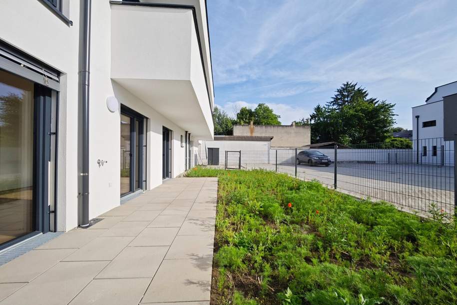 ERSTBEZUG nach ERRICHTUNG | Gartenwohnung mit großer Wohnküche | Luftwärmepumpe | Parkplatz | sofort bezugsbereit, Wohnung-kauf, 395.000,€, 2000 Korneuburg