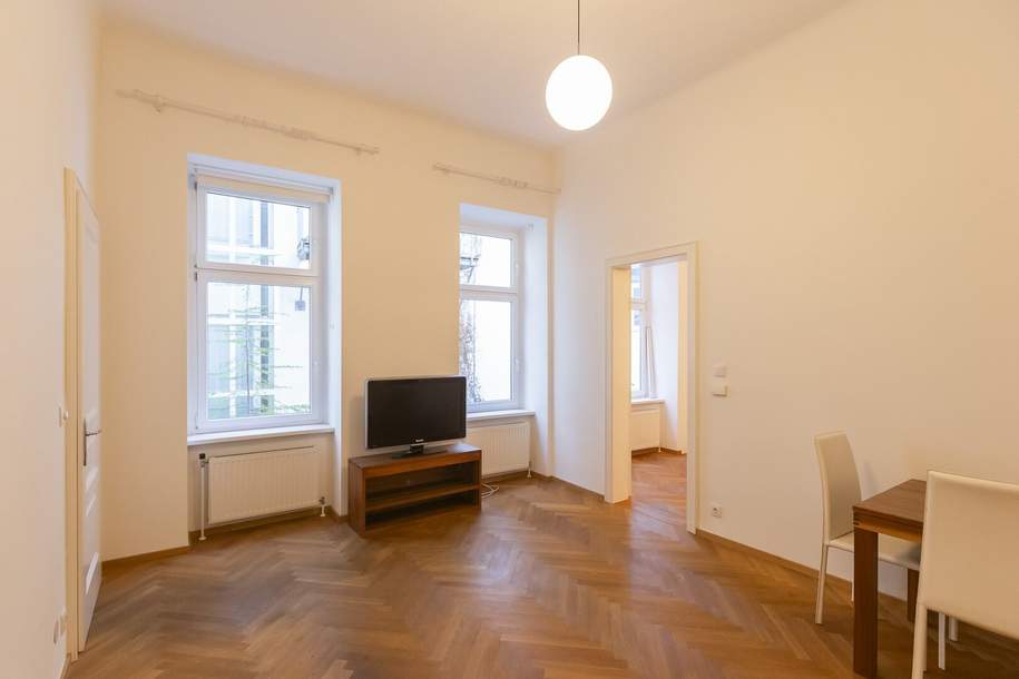 Leibenfrostgasse - hofseitiger 2 Zimmer Altbau zu verkaufen, Wohnung-kauf, 249.000,€, 1040 Wien 4., Wieden