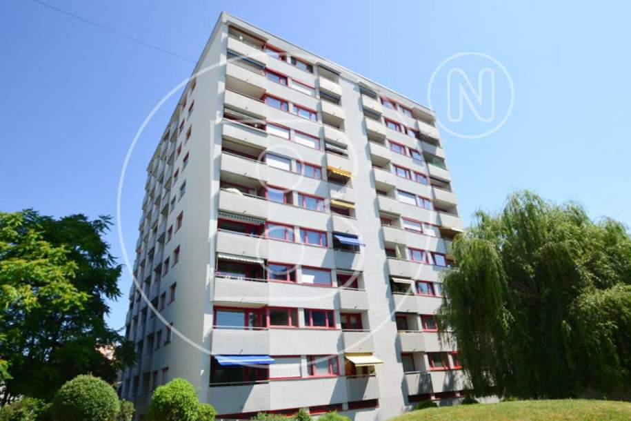 3-Zimmer-Loggia-Wohnung mit Garagenplatz in zentraler Grünruhelage!, Wohnung-kauf, 374.000,€, 5020 Salzburg(Stadt)