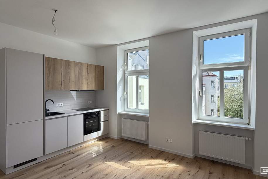Kompakt, saniert und unbefristet – 2-Zimmer-Wohnung in ruhiger Penzinger Lage | ZELLMANN IMMOBILIEN, Wohnung-miete, 819,37,€, 1140 Wien 14., Penzing