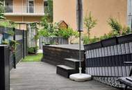Wohlfühloase mit gemütlichem Garten, 2 Zimmern und TG-Stellplatz nahe Augarten
