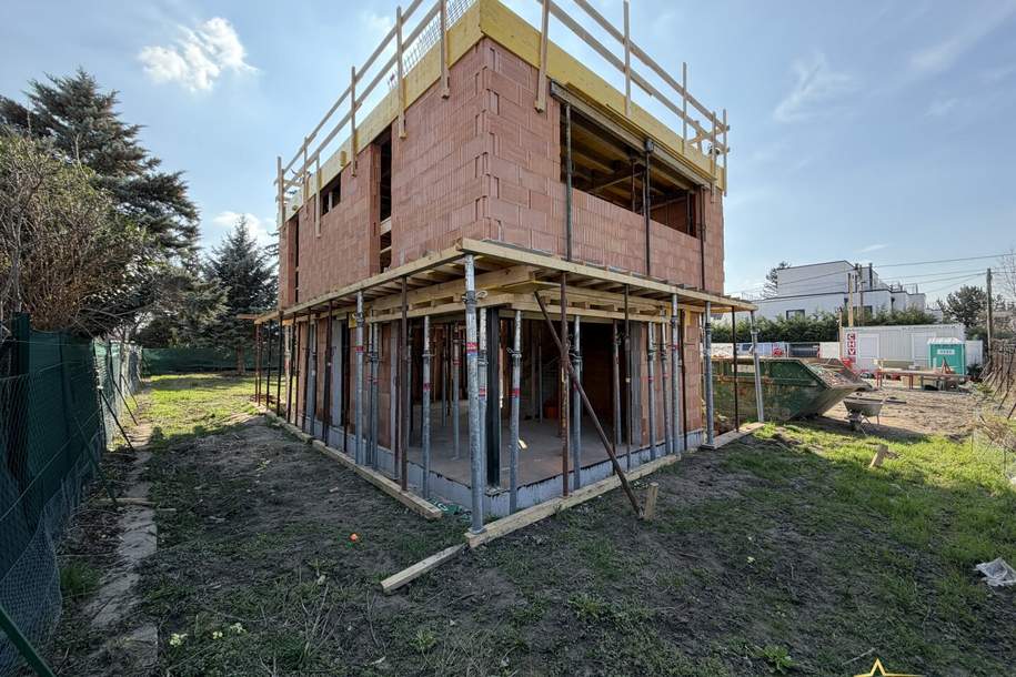 PHOTOVOLTAIKANLAGE INKLUSIVE! FREI STEHENDES EINZELHAUS. U1 LEOPOLDAU. Provisionsfrei für den Käufer., Haus-kauf, 615.000,€, 1210 Wien 22., Donaustadt