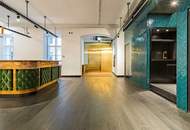 Topmodernes, loftartiges Open Space Büro auf zwei Ebenen mit Terrasse im Telegraf 7 zu mieten