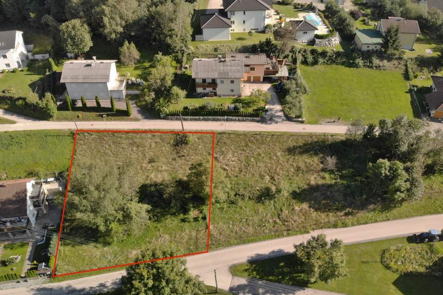 Schönes Grundstück in ruhiger und zentraler Lage von Schiefling am Wörthersee!, Grund und Boden-kauf, 145.000,€, 9535 Klagenfurt Land