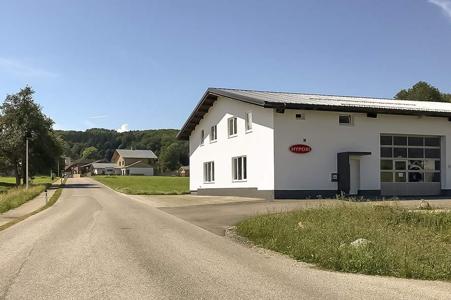 Vielseitige Betriebsliegenschaft Nähe A1 - St. Georgen, Gewerbeobjekt-kauf, 1.100.000,€, 4880 Vöcklabruck