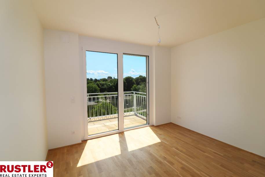 **Blick auf die Traisen** Helle Neubauwohnungen direkt an der Traisen, Wohnung-kauf, 339.900,€, 3100 Sankt Pölten(Stadt)