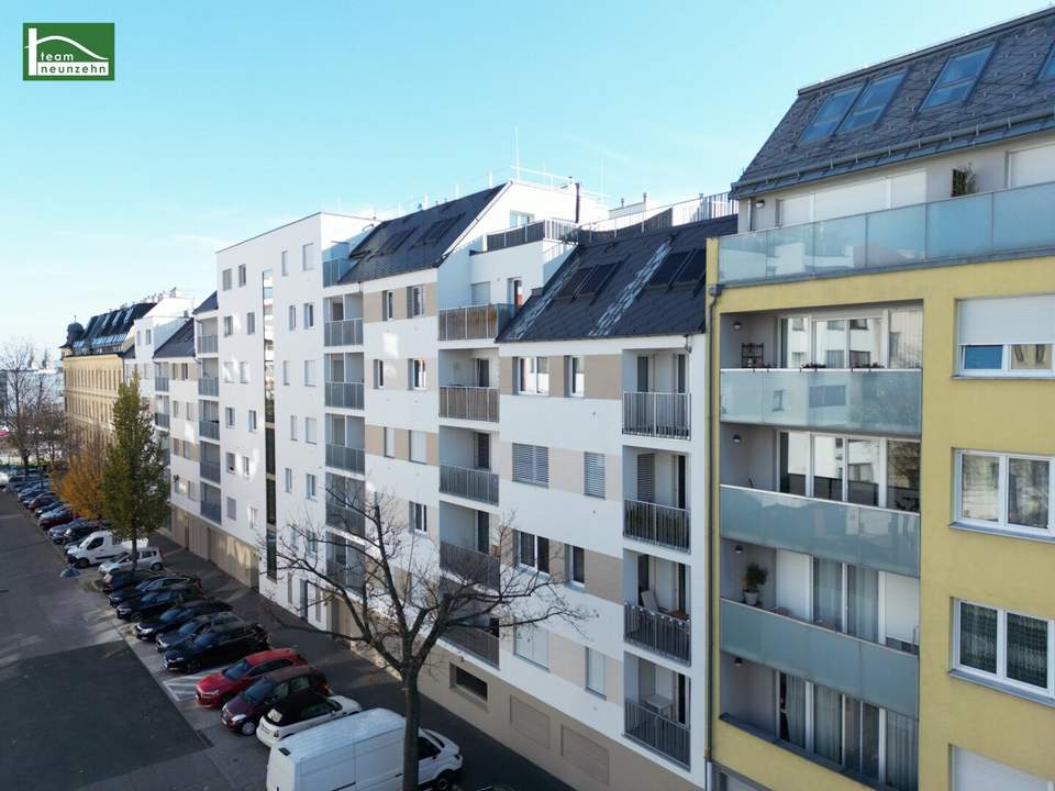 Hofseitige Wohnung mit großer Loggia bei der U3 Kendlerstraße! Ab 01.01.2027 verfügbar!