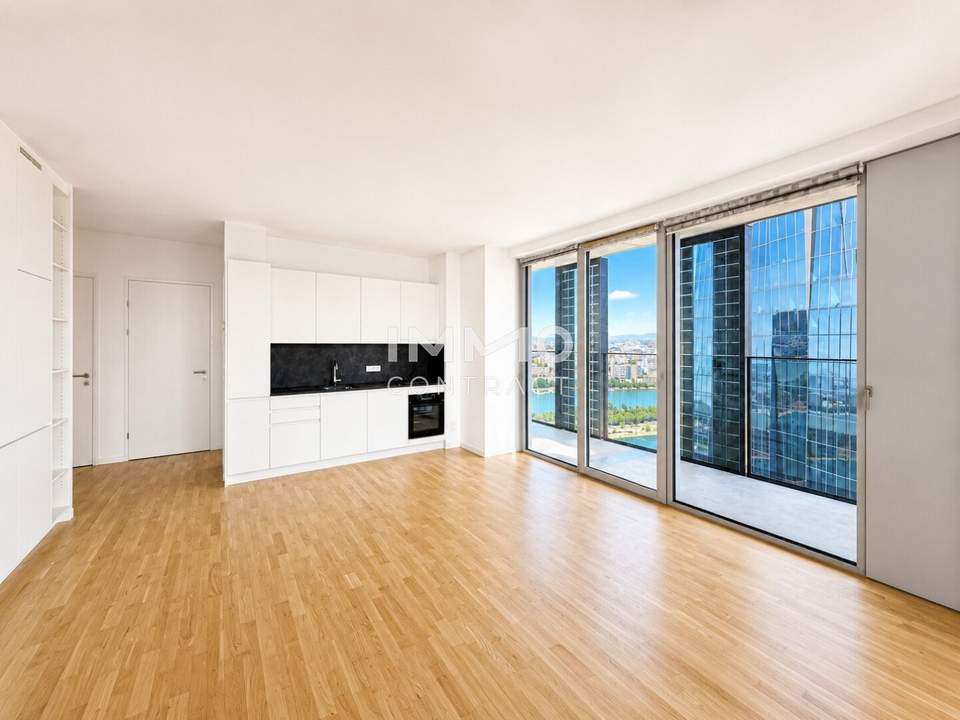 Sunset Corner – Exklusive 3-Zimmer-Eckresidenz im DC2 Tower mit zwei Loggien und Panorama auf Donau, Kahlenberg & Leopoldsberg