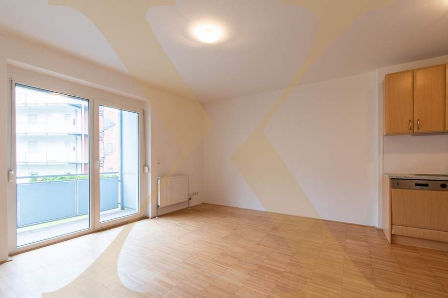 Ideal aufgeteilte 2-Zimmer-Wohnung inkl. Loggia in Linz zu vermieten!, Wohnung-miete, 701,73,€, 4020 Linz(Stadt)