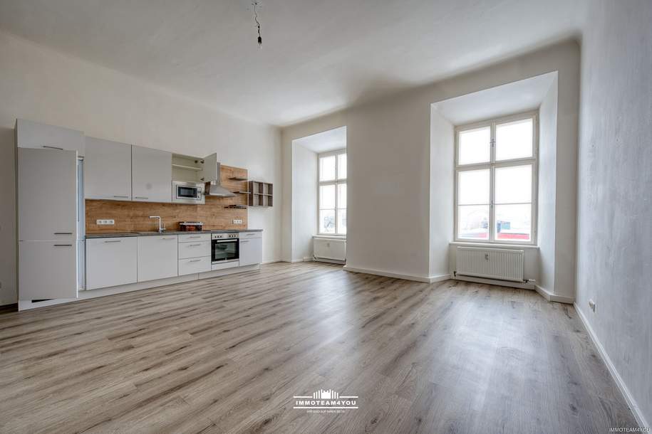 Helle 3-Zimmerwohnung im 1.OG mit besonderer Raumhöhe und viel Charme, Wohnung-miete, 796,69,€, 4873 Vöcklabruck