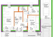 FRÜHLINGSAKTION! BELAGSFERTIG PLUS! INKLUSIVE VERFLIESUNG, PARKETT UND MALEREI. CARPORT. 5 ZIMMER. 2 BALKONE. 2 TERRASSEN. PROVISIONSFREI für den Käufer.