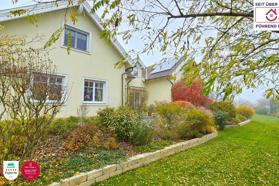 Exklusive Baumeister-Villa (340 m²) mit PV-Anlage, Doppelgarage &amp; großem Designergarten, Haus-kauf, 1.348.000,€, 7000 Eisenstadt(Stadt)