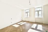 Am Kutschkermarkt | Exklusive 4-Zimmer-Altbauwohnung mit rund 14 m² großer Terrasse und Grünfläche