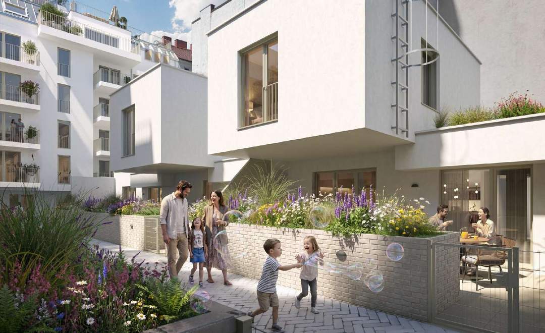 NEUBAU KRANZGASSE 24 | Eigentumswohnungen & Townhouses mit Freiflächen