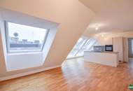 Ab 1. Februar: Traumhafte 3-Zimmer-Dachgeschosswohnung mit Balkon in Gersthof!