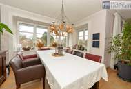 CHARMANTE ETAGE IM OBERGESCHOSS EINES ZWEIFAMILIENHAUSES MIT TERRASSE & GROSSEM GARTENPARADIES