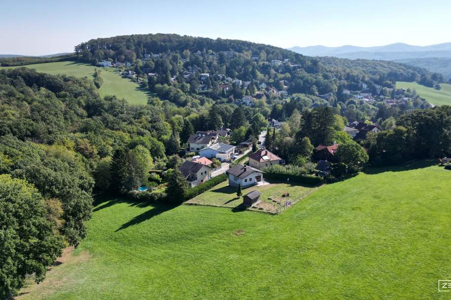 Ruhepol mit Weitblick: 1.354 m² Eigengrund am Wienerwald! | ZELLMANN IMMOBILIEN, Haus-kauf, 599.000,€, 2384 Mödling