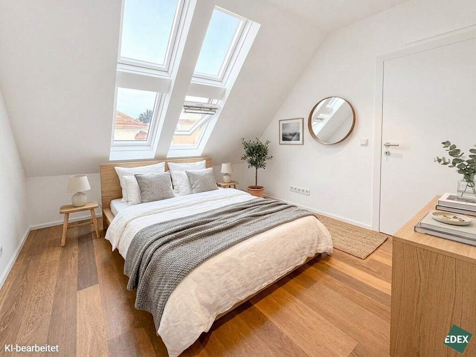 Attraktive Dachgeschosswohnung nahe Schönbrunn | 3 Zimmer möglich | U4 in 100 m